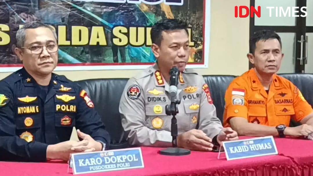 Kepala Bidang Humas Polda Sulsel Kombes Didik Supranoto (tengah). (IDN Times/Ashrawi Muin)