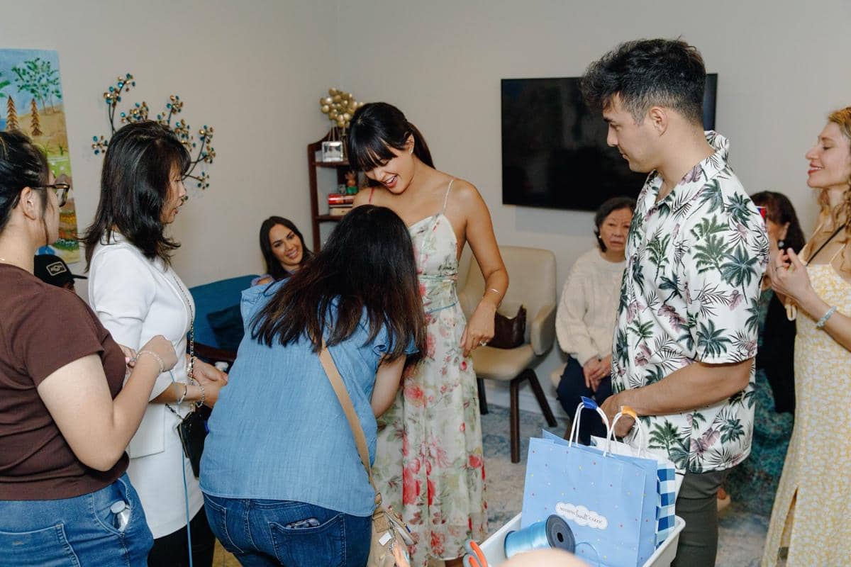 detail baby shower Aurelie Moeremans