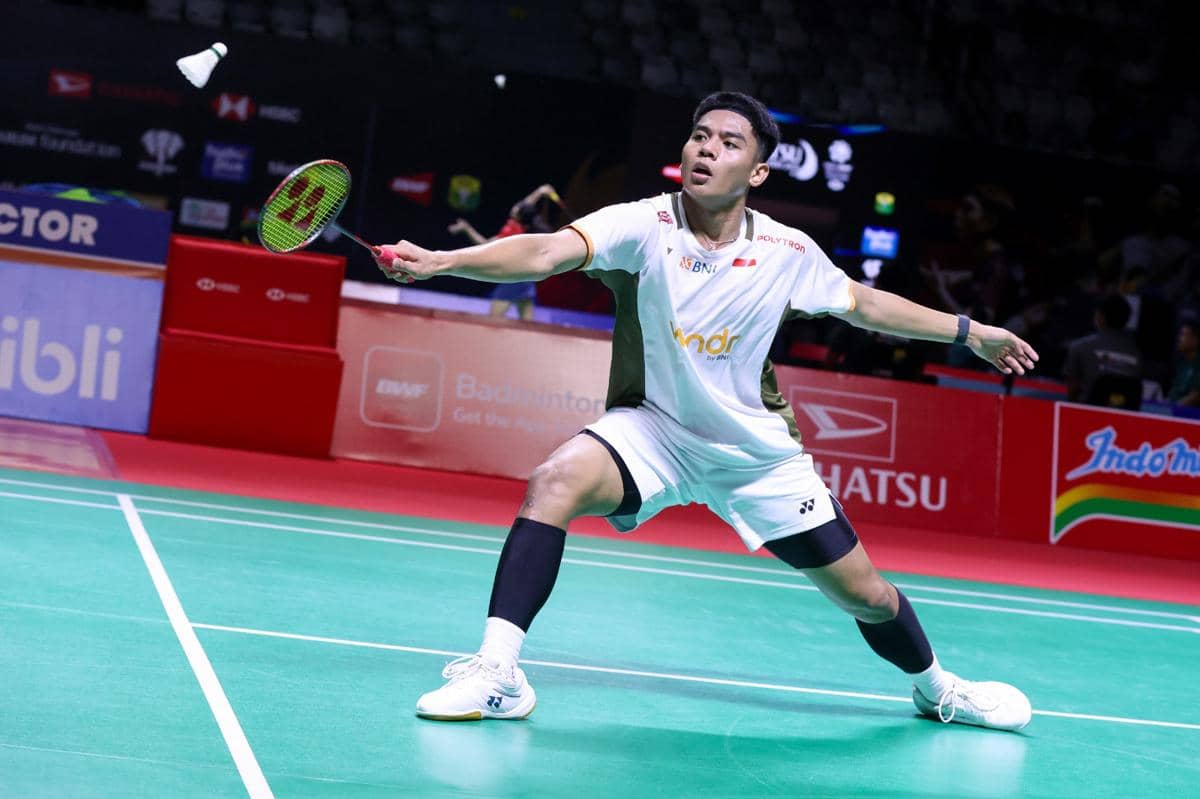 Ubed saat tampil di Indonesia Masters 2026