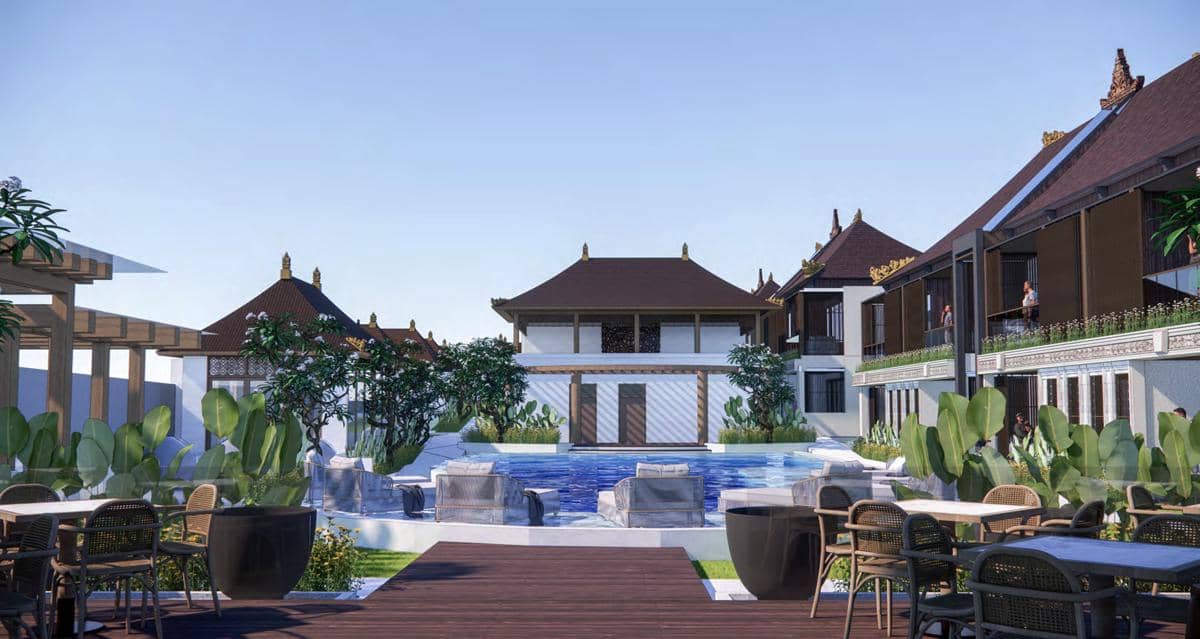 Potret MAOU kolam renang utama 