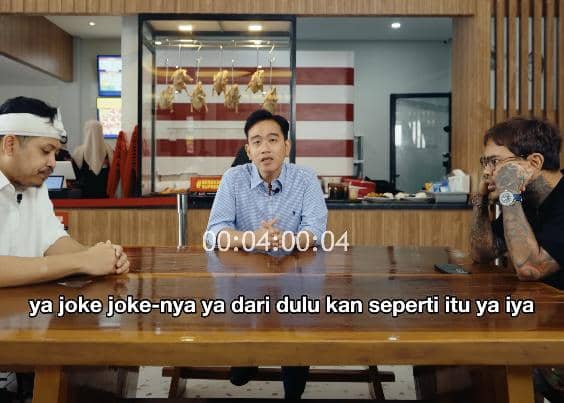 potret Wakil Presiden RI Gibran Rakabuming Raka 