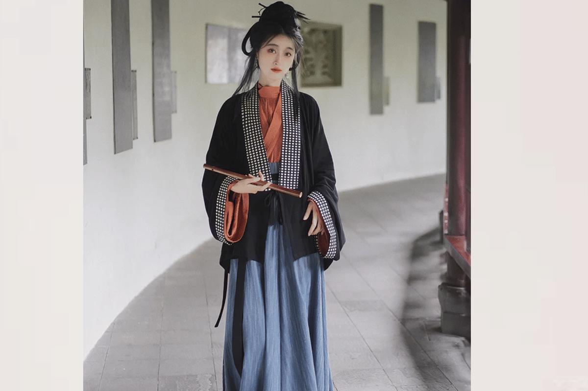 ilustrasi hanfu modern