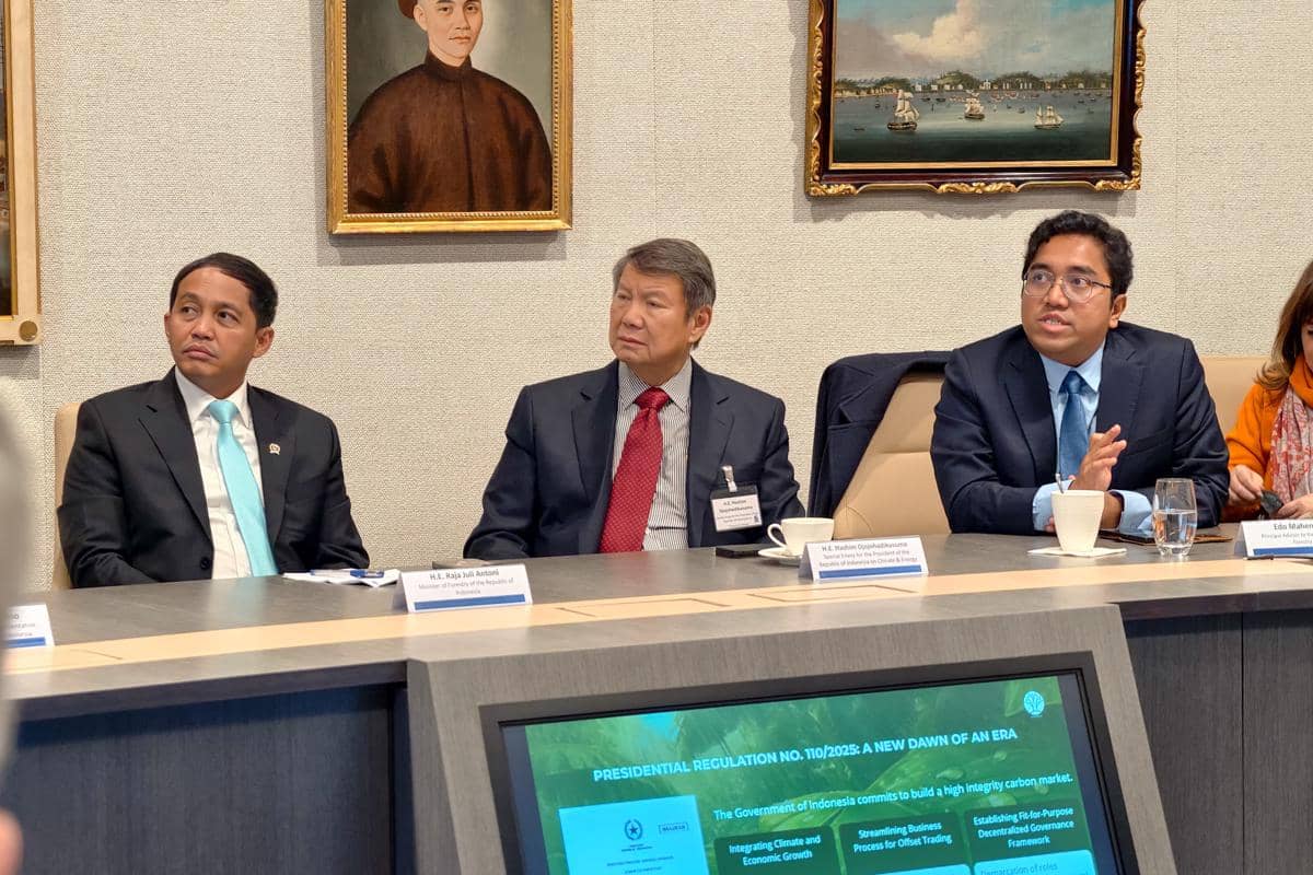 Indonesia resmi gabung ke The Coalition to Grow Carbon Markets (dok. Kemenhut)