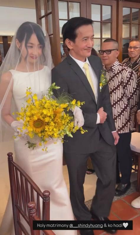pernikahan Shindy Huang