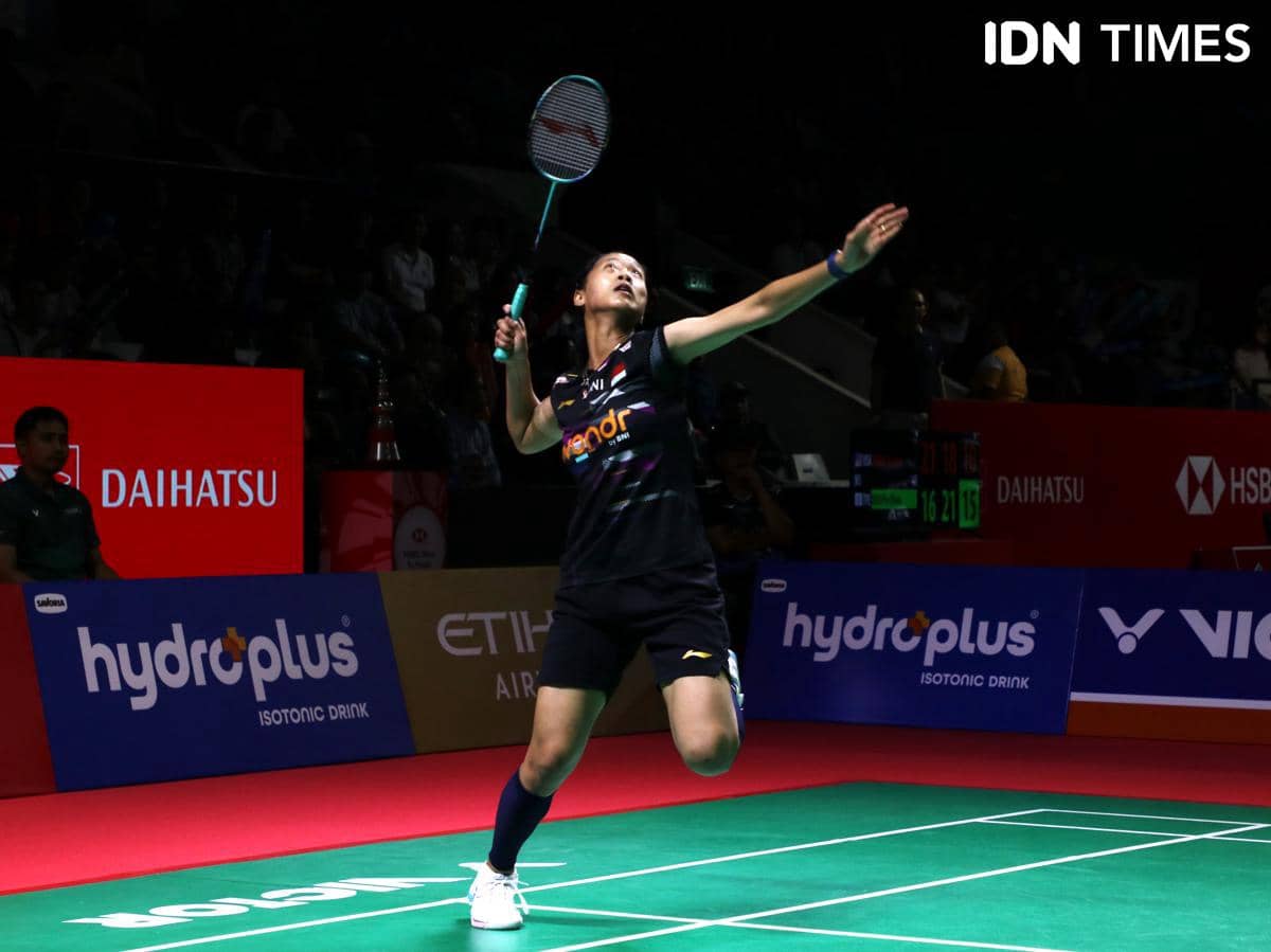 Putri Kusuma Wardani (Putri KW) memetik kemenangan perdana di Indonesia Masters 2026
