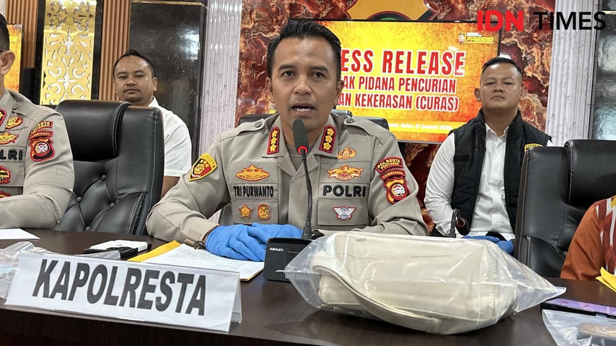 Kapolresta Pontianak, Kombes Pol Endang Tri Purwanto.