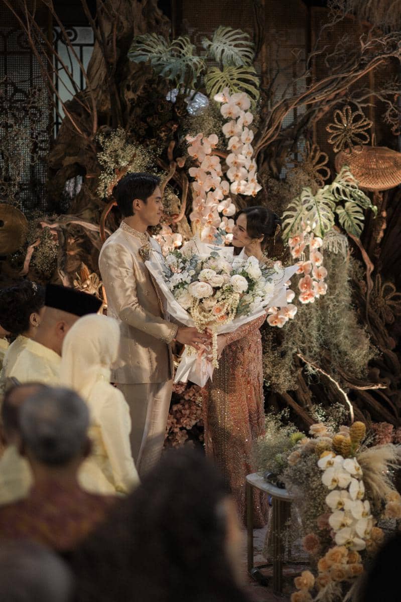 Dekorasi Acara Lamaran El Rumi dan Syifa Hadju