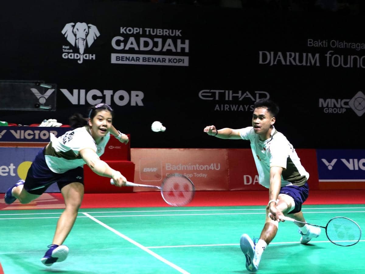 Jafar Hidayatullah/Felisha Alberta Nathaniel Pasaribu tampil di Indonesia Master 2026