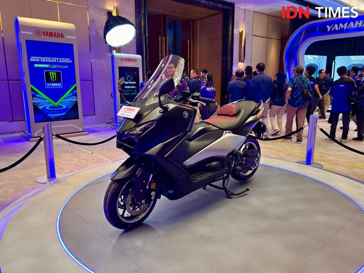 Yamaha TMAX terbaru resmi dirilis (IDN Times/Fadhliansyah)