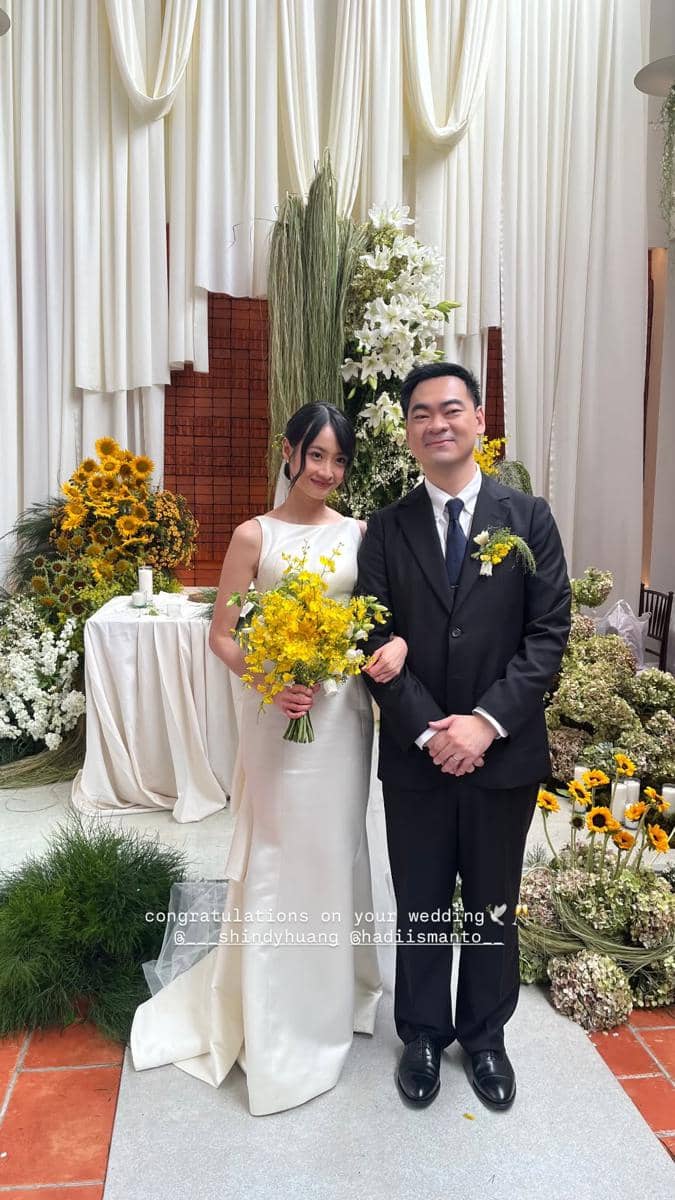 pernikahan Shindy Huang
