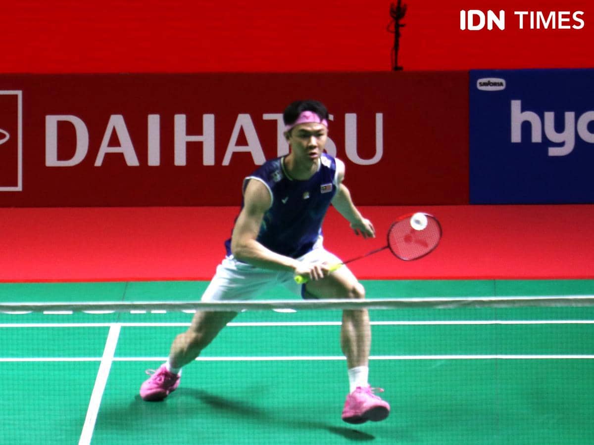 Lee Zii Jia memetik kemenangan di 32 besar Indonesia Masters 2026