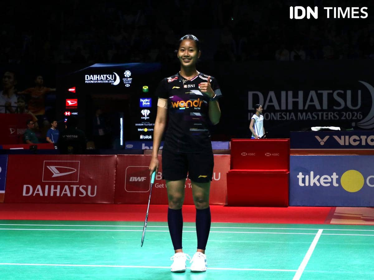 Putri Kusuma Wardani (Putri KW) memetik kemenangan perdana di Indonesia Masters 2026