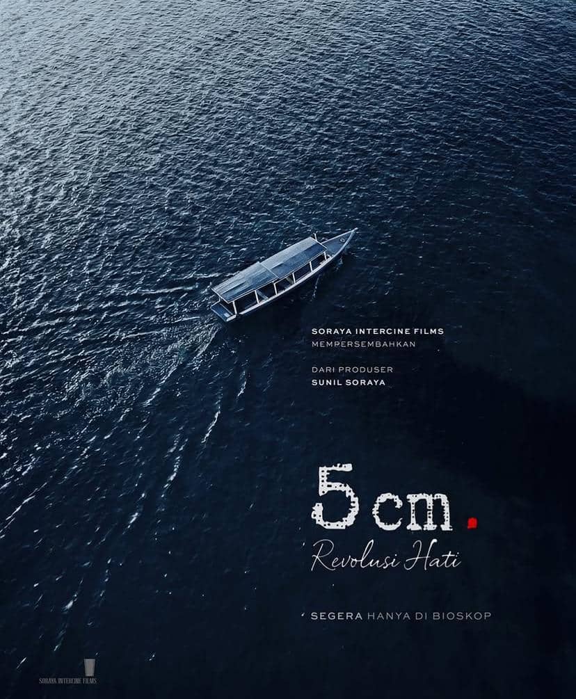 teaser poster 5 cm: Revolusi Hati 