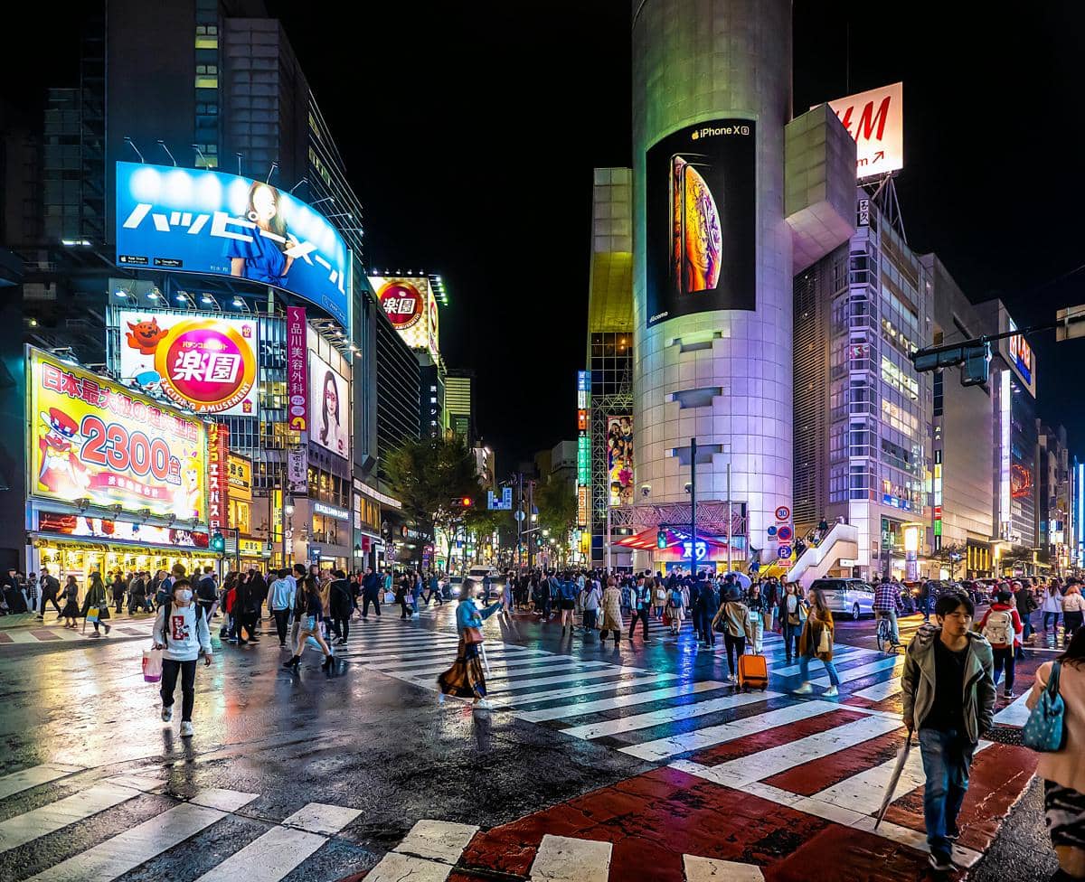 Shibuya Crossing, Jepang