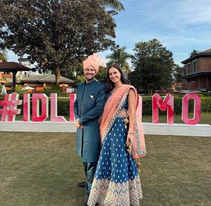 potret Marissa Nasution kondangan di Kathmandu