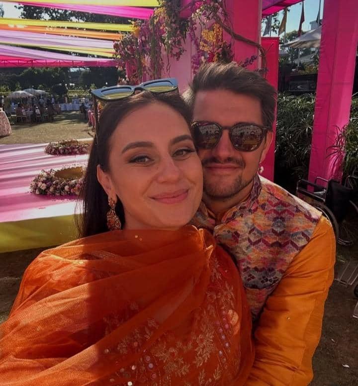 potret Marissa Nasution kondangan di Kathmandu