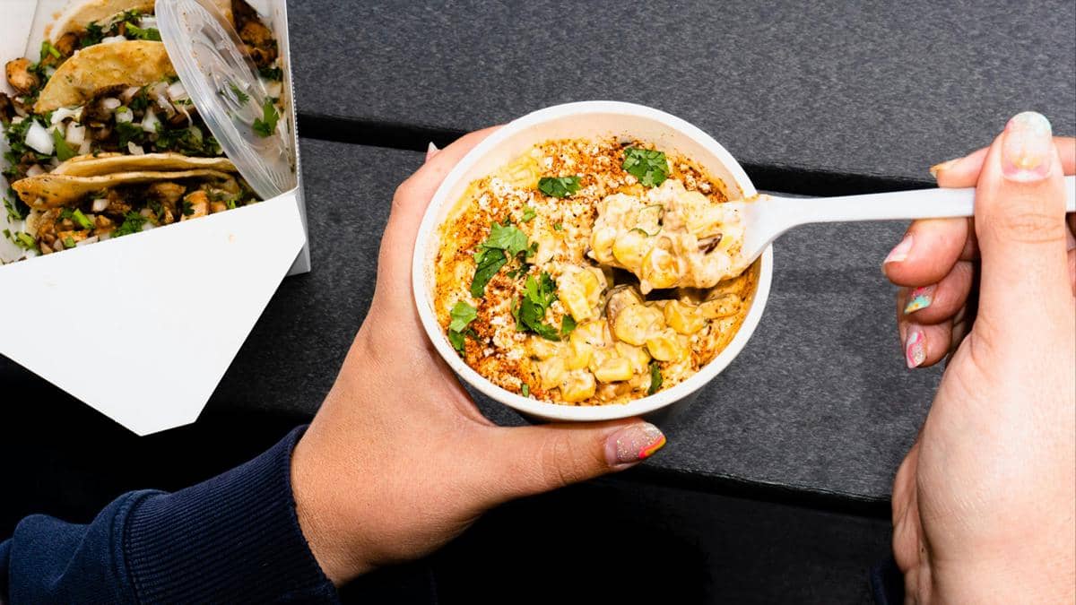 ilustrasi rice bowl sambal matah kecombrang 