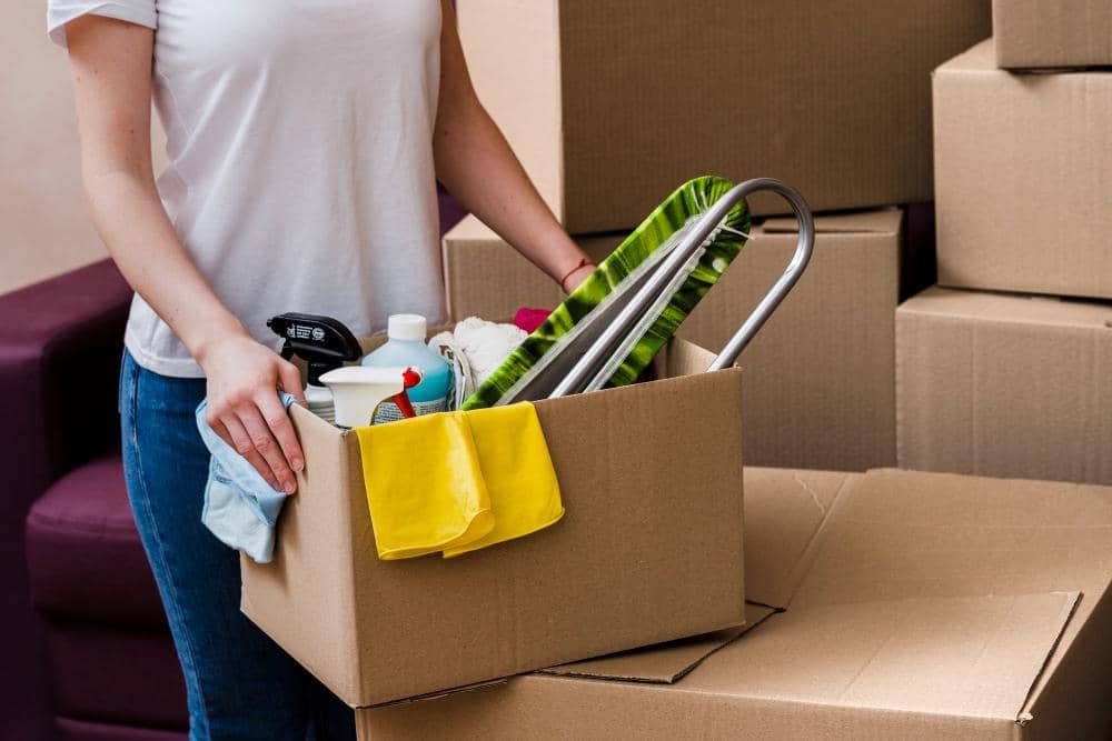 Ilustrasi tumpukan barang