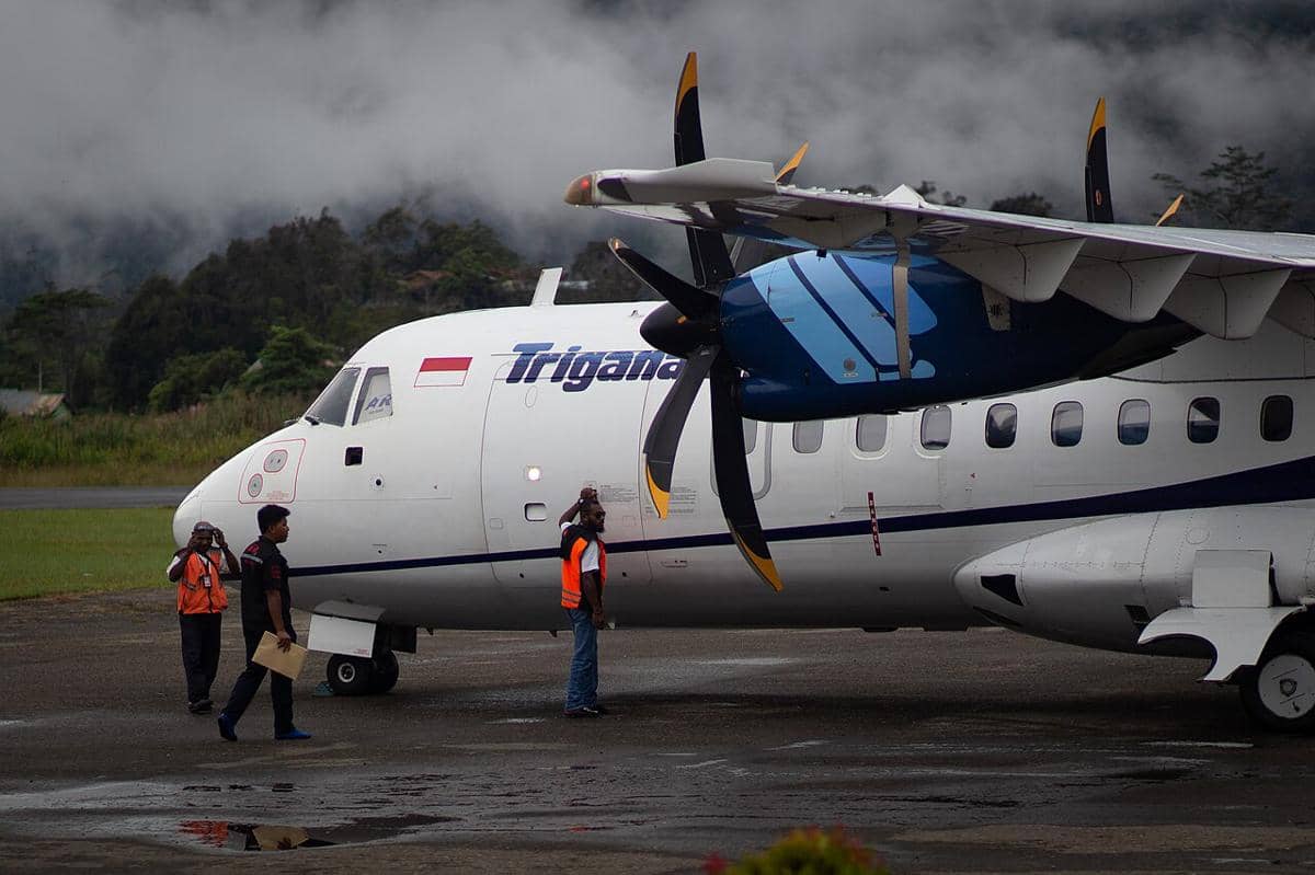 ATR 42-500 Trigana Air, 28 Januari 2019 (Para44, CC BY-SA 4.0, via Wikimedia Commons)