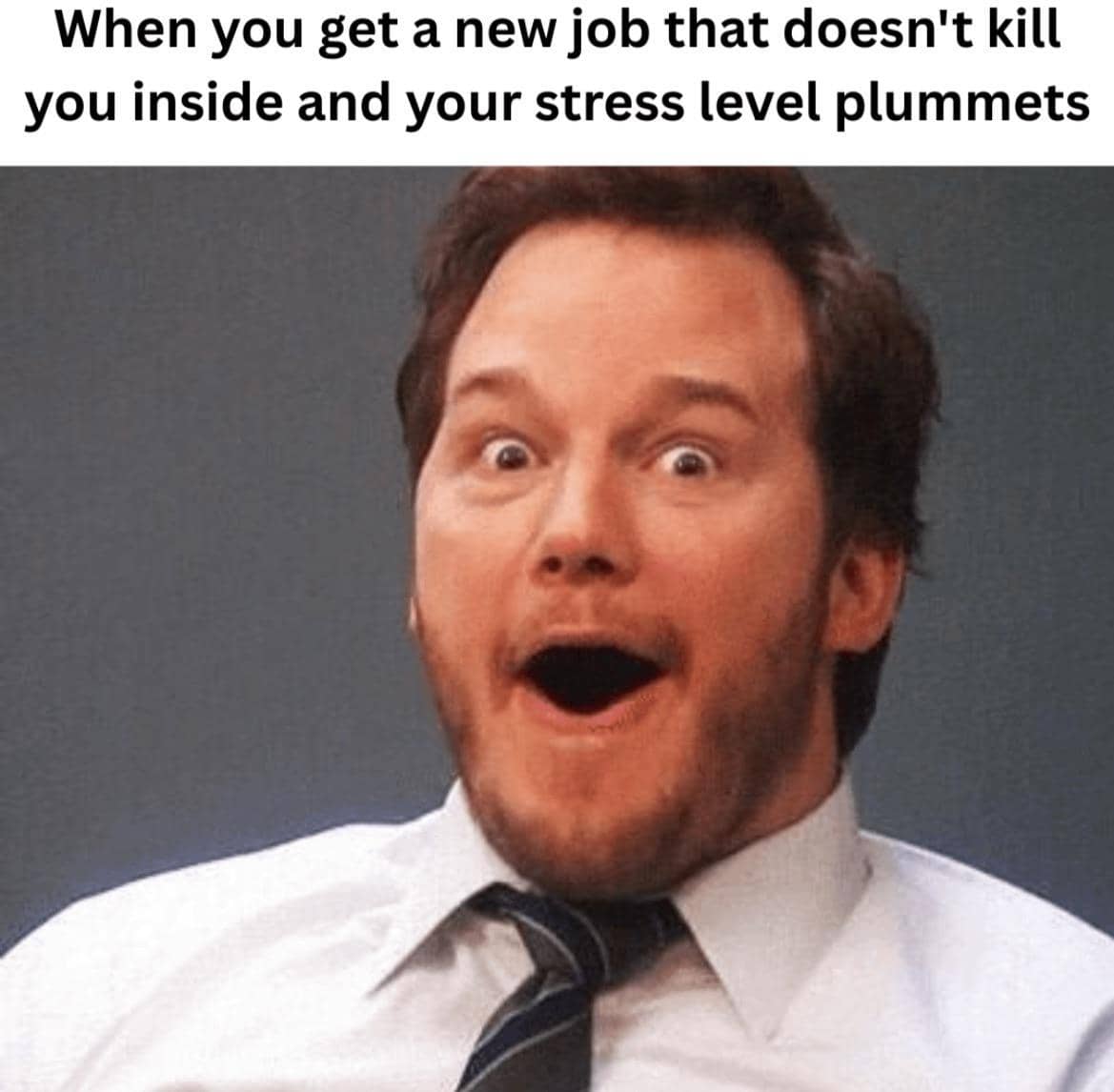 meme pekerjaan dengan tekanan tinggi