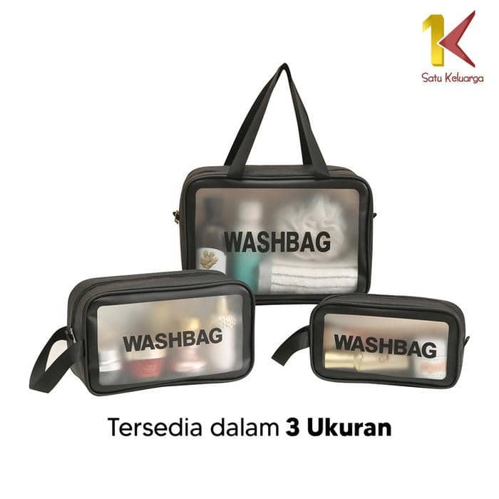  Bag Organizer Portable Tas Washbag Waterproof Pouch Travel Make Up Multifungsi