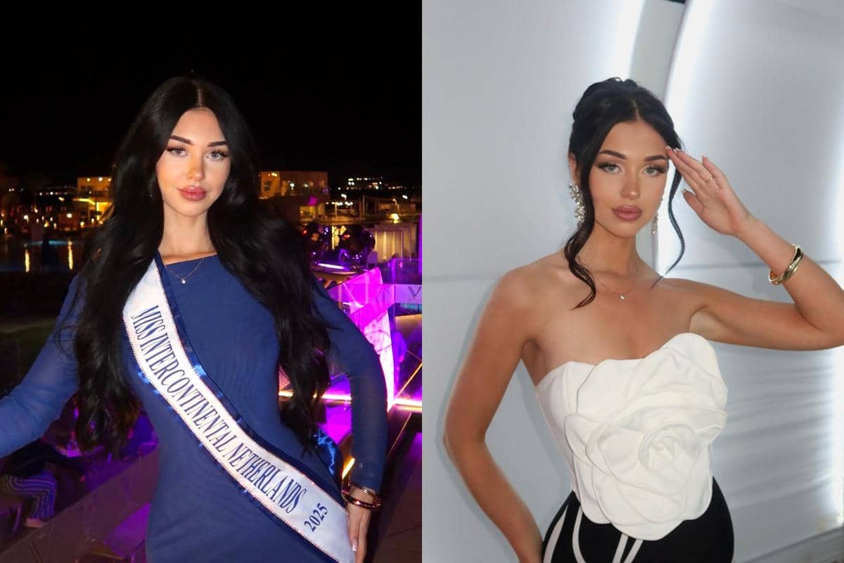 potret Eva van Bellen, Miss Intercontinental Belanda 2025