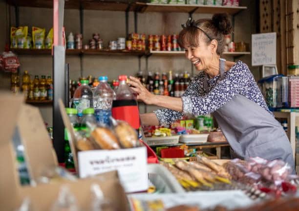 ilustrasi toko Madura 