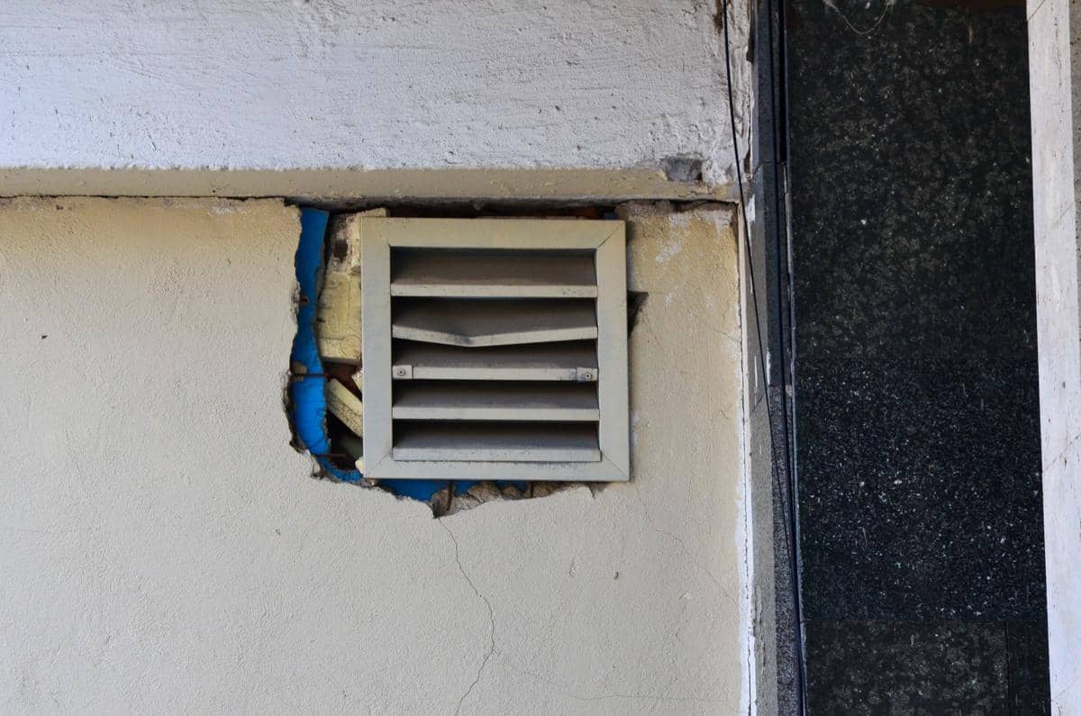 Ilustrasi ventilasi yang buruk