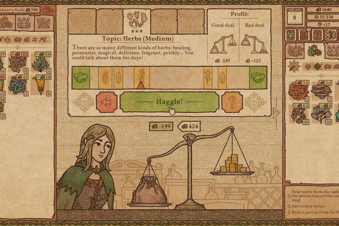 cuplikan Potion Craft