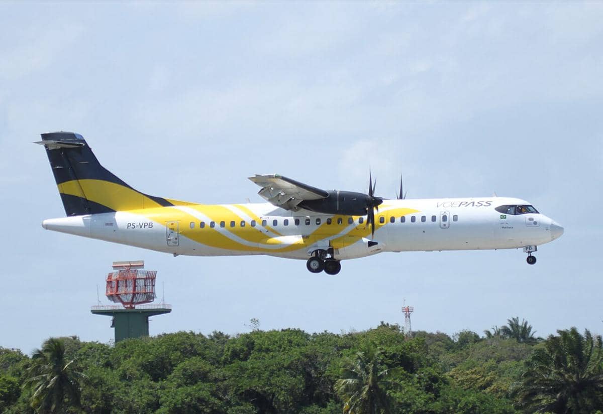 PS-VPB ATR 72-500 Voepass di Bandara Internasional Salvador – Deputado Luís Eduardo Magalhães (SBSV) (IndiaEcho, CC BY 2.0, via Wikimedia Commons)