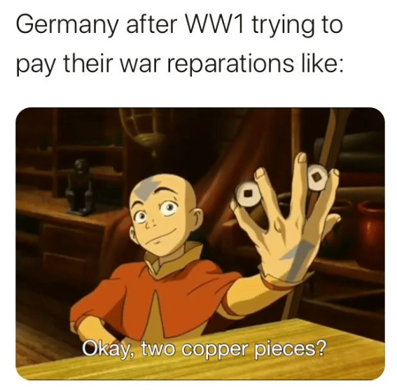 meme Avatar tentang perang dunia