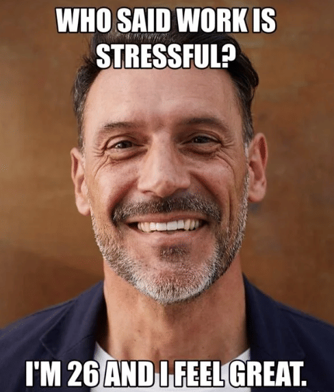 meme pekerjaan dengan tekanan tinggi