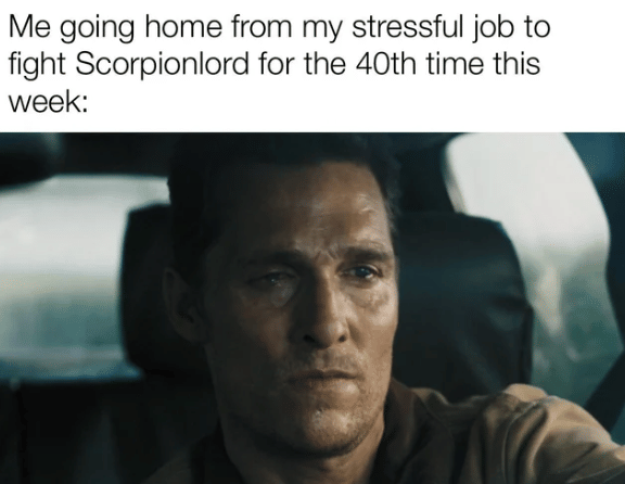 meme pekerjaan dengan tekanan tinggi