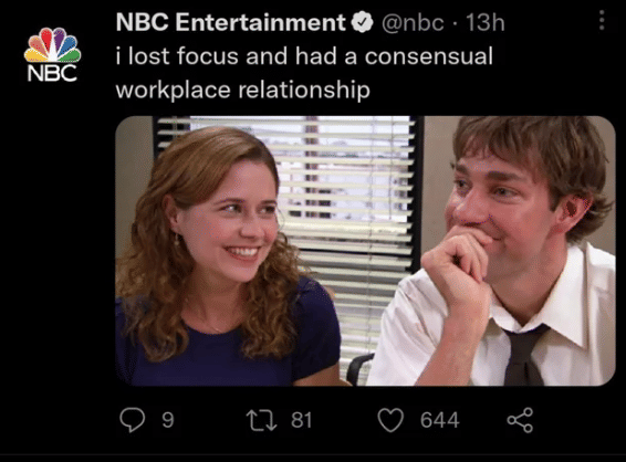 meme selingkuh di tempat kerja