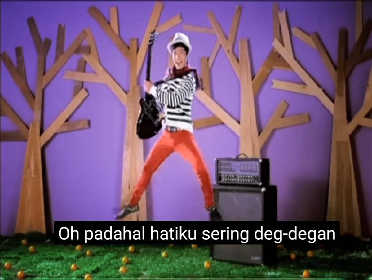 cuplikan video klip "Cinta Monyet"