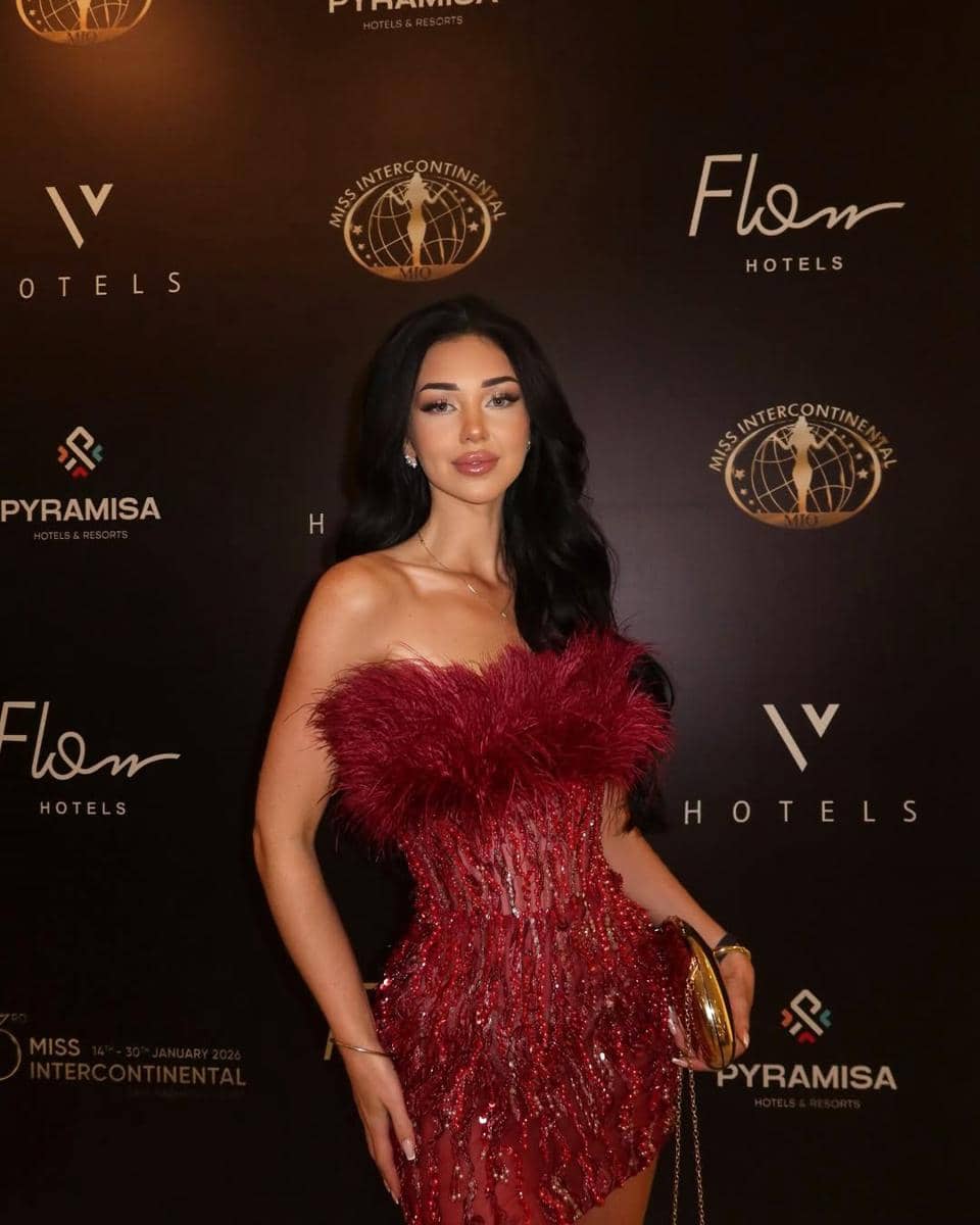 potret Eva van Bellen, Miss Intercontinental Belanda 2025 