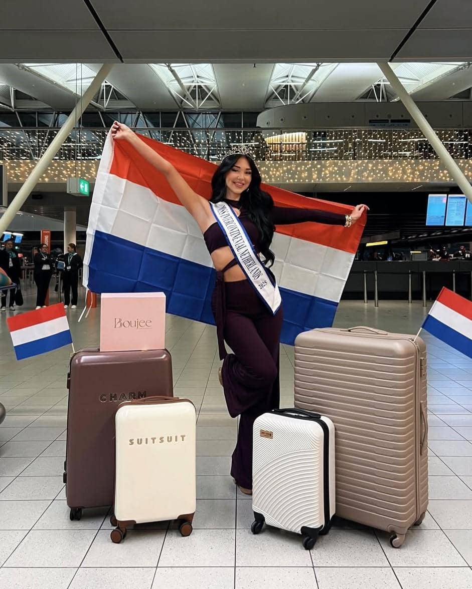 potret Eva van Bellen, Miss Intercontinental Belanda 2025 