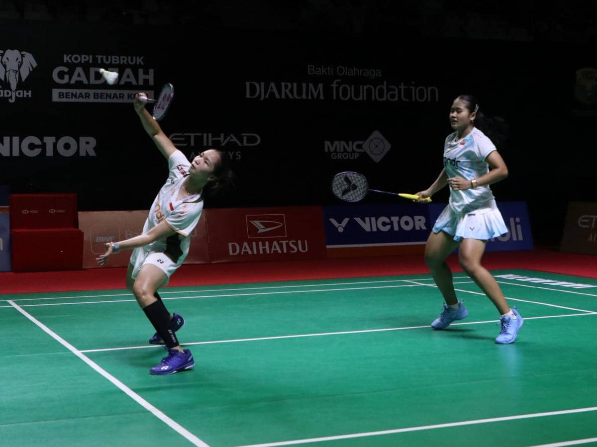 Rachel Allessya Rose/Febi Setianingrum melaju mulus ke perempat final Indonesia Masters 2026