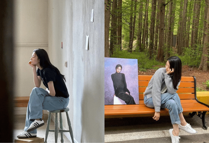 Go Youn Jung (instagram.com/goyounjung) dan Lee E Dam (instagram.com/eedam_b)