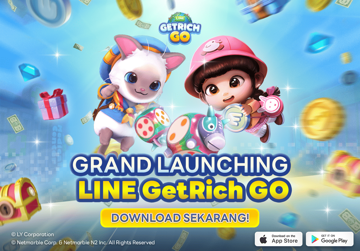 LINE GetRich GO