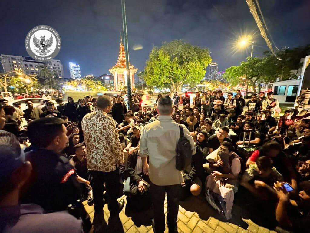 KBRI Phnom Penh Terus Tingkatkan Penanganan WNI di Kamboja.
