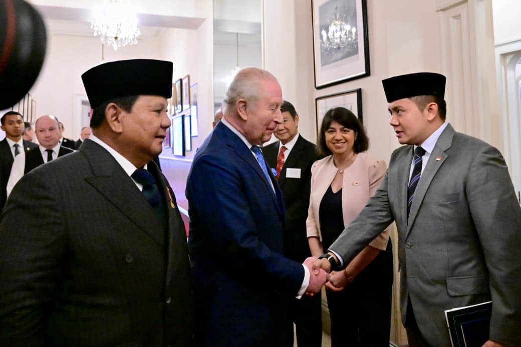 Poin-Poin Pertemuan Presiden Prabowo dan Raja Charles III di Inggris