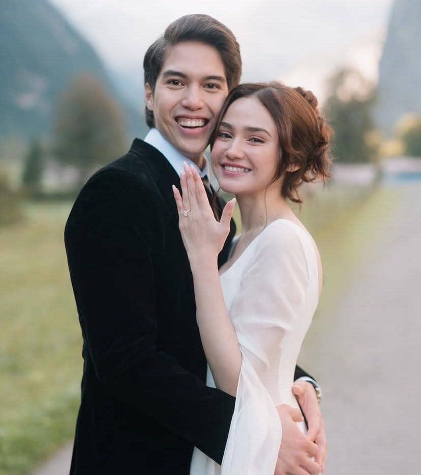 potret lamaran El Rumi dan Syifa Hadju di Swiss