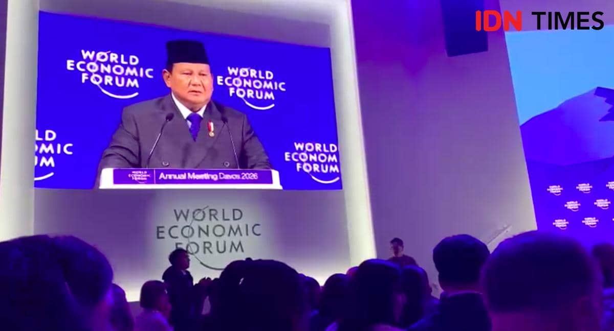 Presiden RI, Prabowo dalam dalam World Economic Forum 2026 di Davos, Swis. 
