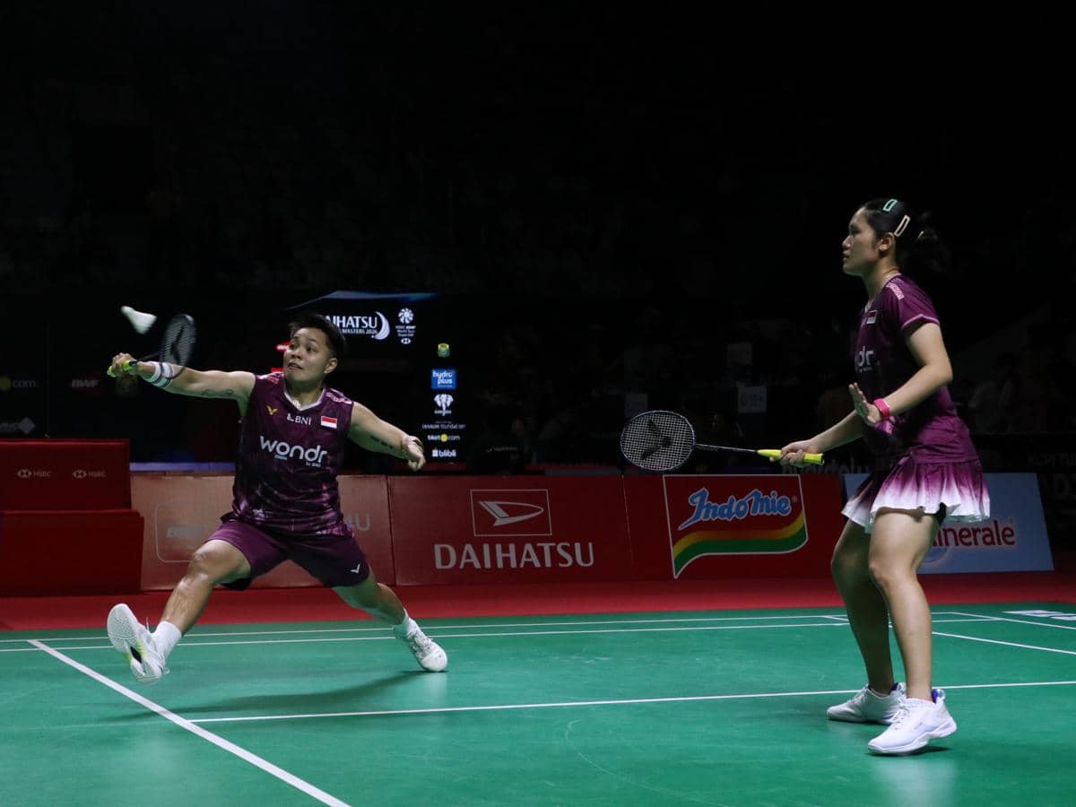 Lanny Tria Mayasari/Apriyani Rahayu mengunci slot ke perempat final Indonesia Masters 2026