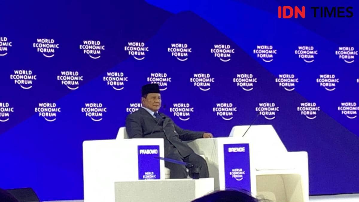 Presiden RI, Prabowo dalam dalam World Economic Forum 2026 di Davos, Swis.