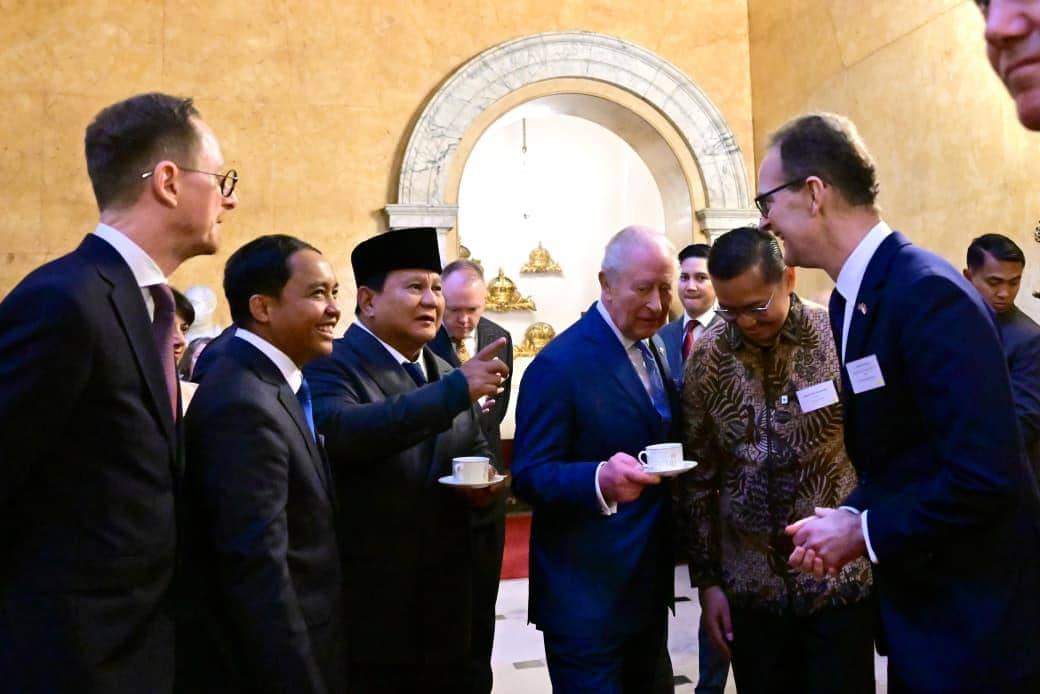 Poin-Poin Pertemuan Presiden Prabowo dan Raja Charles III di Inggris