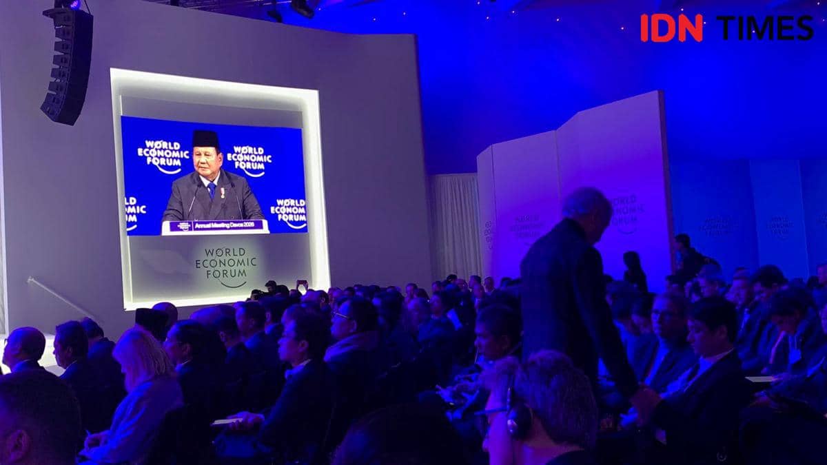 Presiden RI, Prabowo dalam dalam World Economic Forum 2026 di Davos, Swis. 