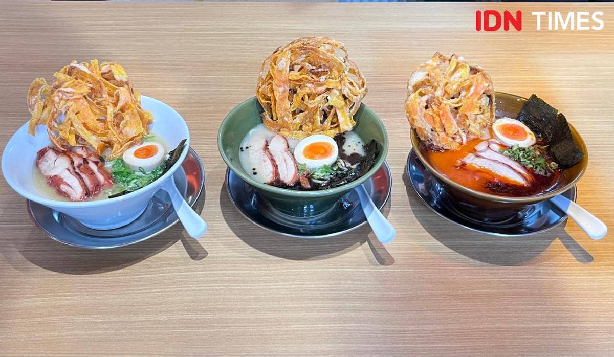 Potret menu Ramen Mania, Lippo Mall Nusantara, Jakarta Selatan