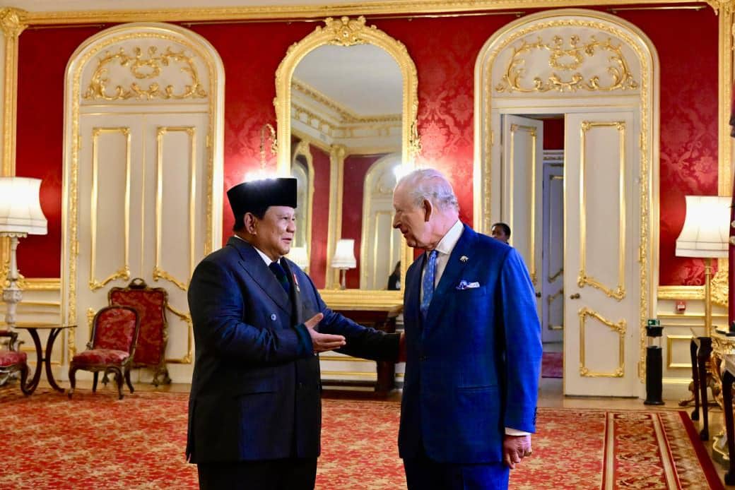 Prabowo Bertemu Raja Charles III, Bahas Konservasi Gajah di Aceh